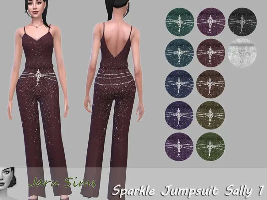 Sparkle Jumpsuit Sally 1 - Image 1