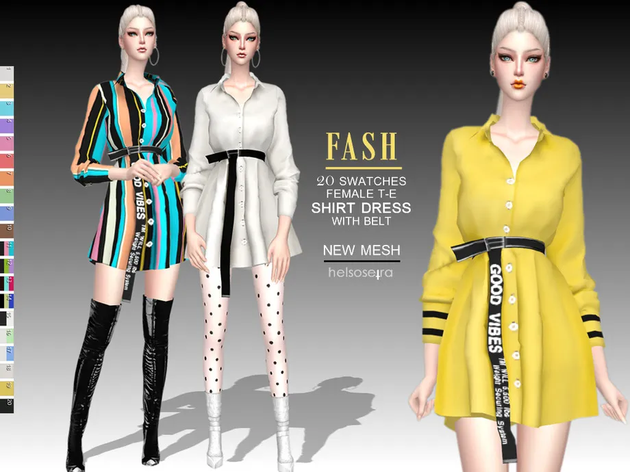 FASH - Shirt Dress