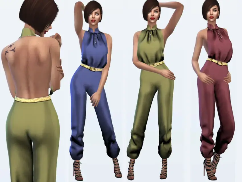 Open back jumpsuit - Image 1