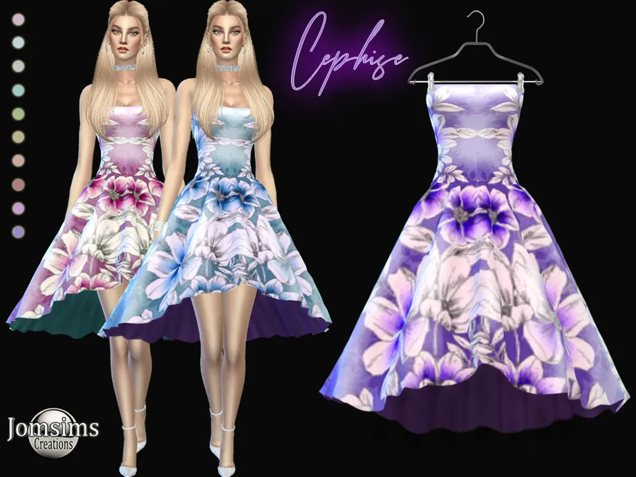 Cephise Dress