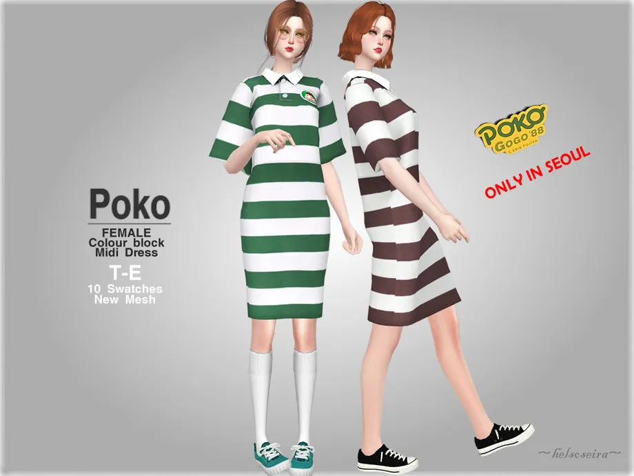 POKO - Polo Shirt Dress