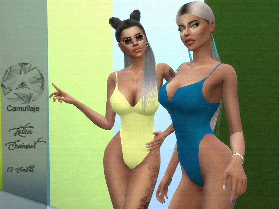 Latina Swimsuit - Camuflaje