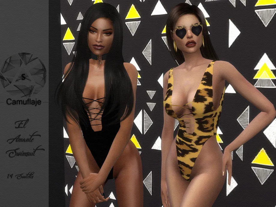 El Amante Swimsuit - Camuflaje