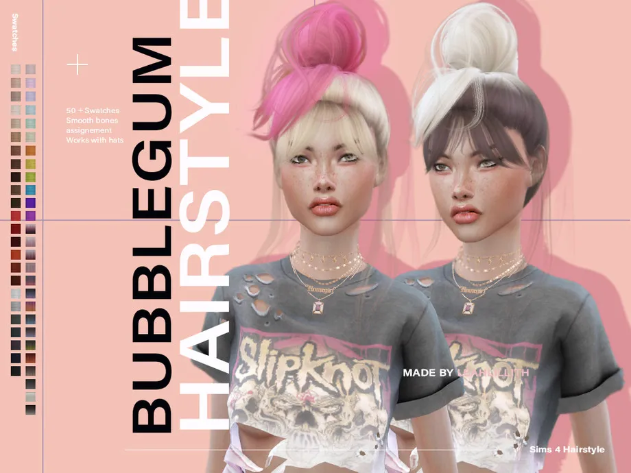 LeahLillith Bubblegum Hairstyle