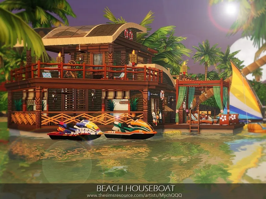 Beach Houseboat
