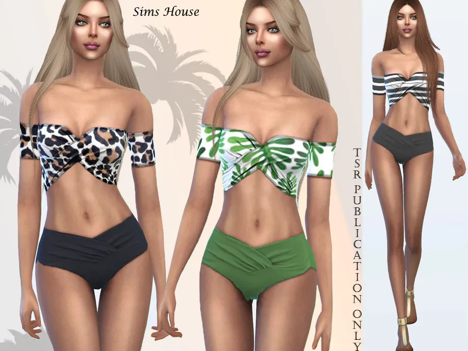 Tropics separate swimsuit