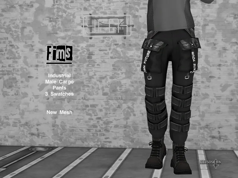 FIMS - Industrial Cargo Pants - Male (Update 15/12/2021)