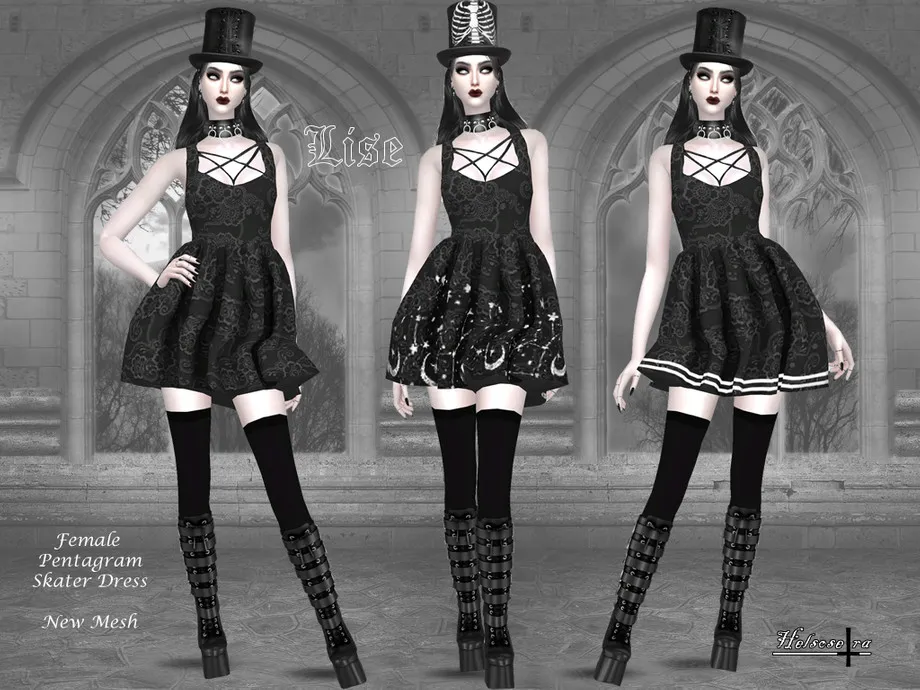 LISE - Pentagram Dress