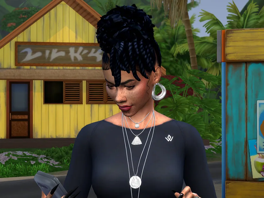 Twisted Updo Natural - Magic Realm Required