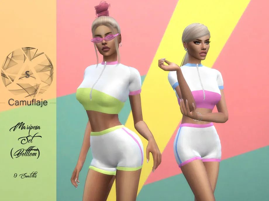 Camuflaje - Mariposa Set (Bottom)