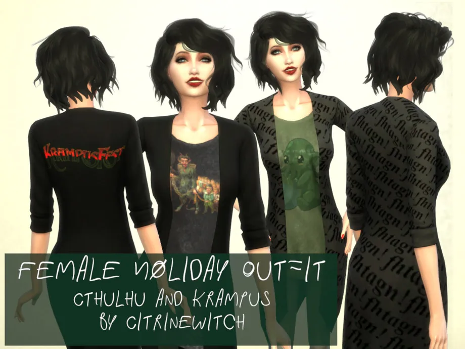 Female Holiday Outfit