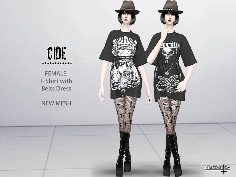 CIDE - T-Shirt Dress