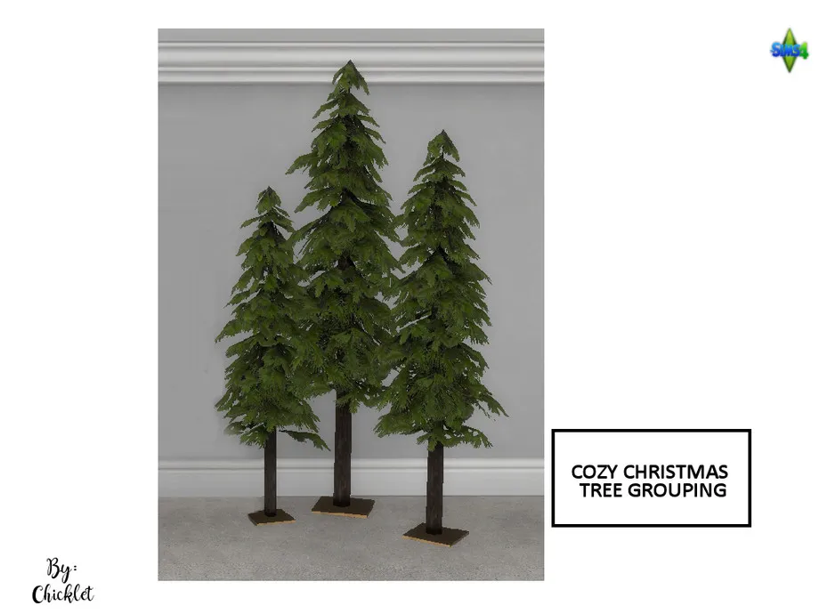 Cozy Christmas Clutter - Tree Grouping