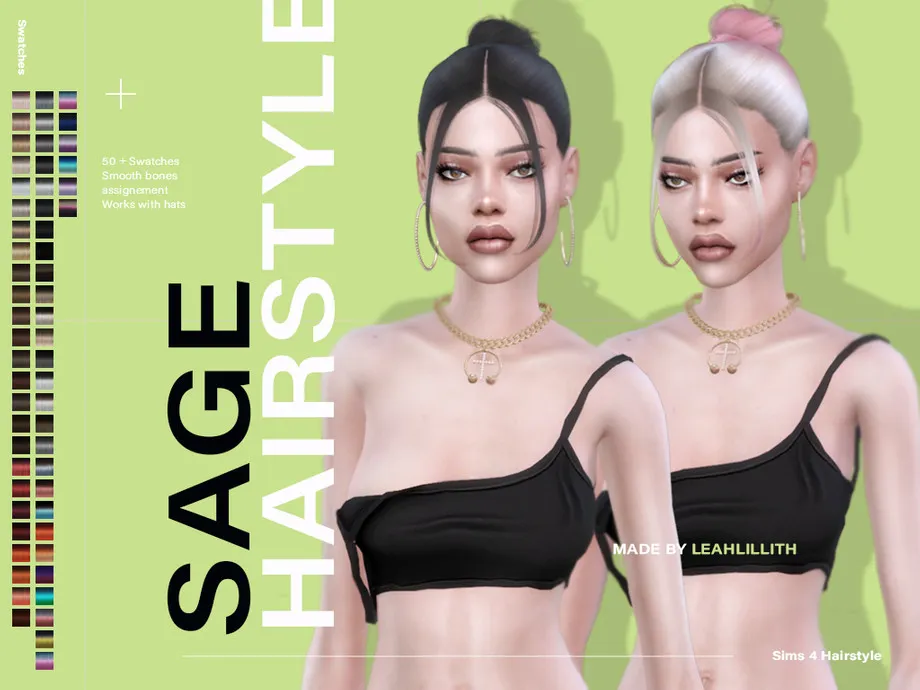 LeahLillith Sage Hairstyle
