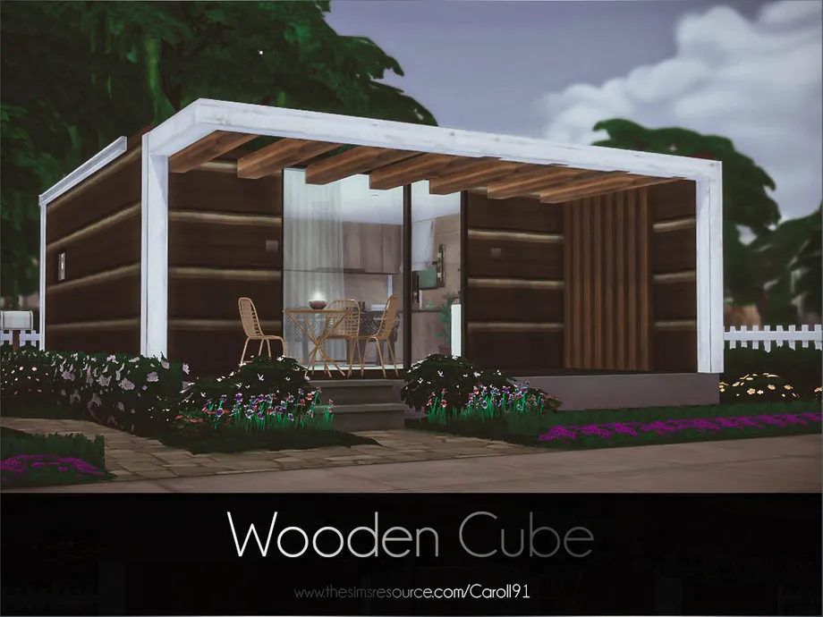 Wooden Cube