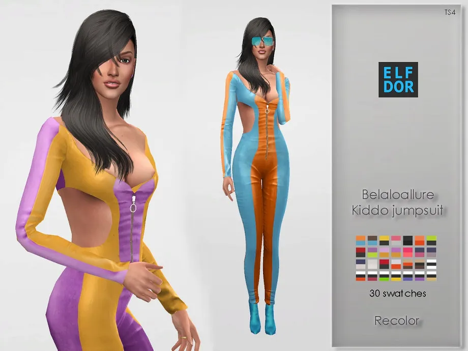 Belaloallure Kiddo Jumpsuit Recolor