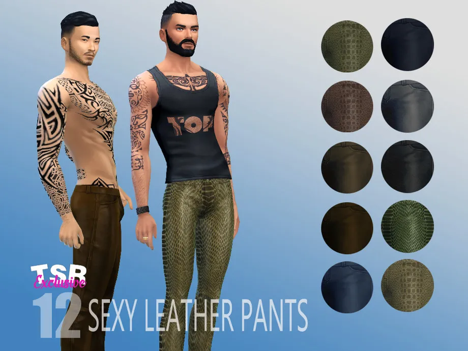 SimmieV Sexy Leather Pants