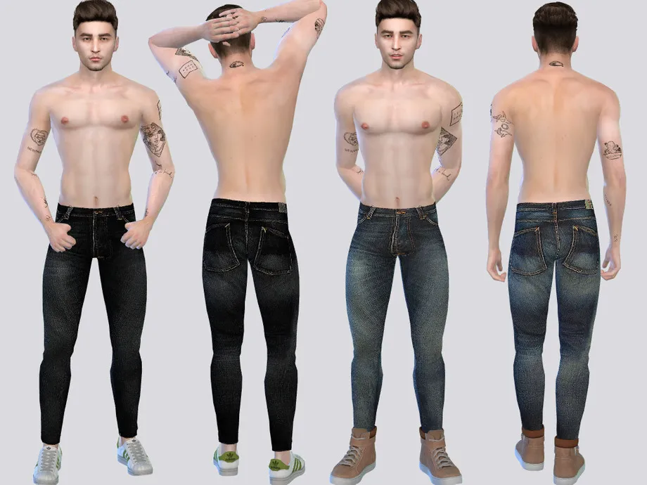 Darkwash Skinny Jeans