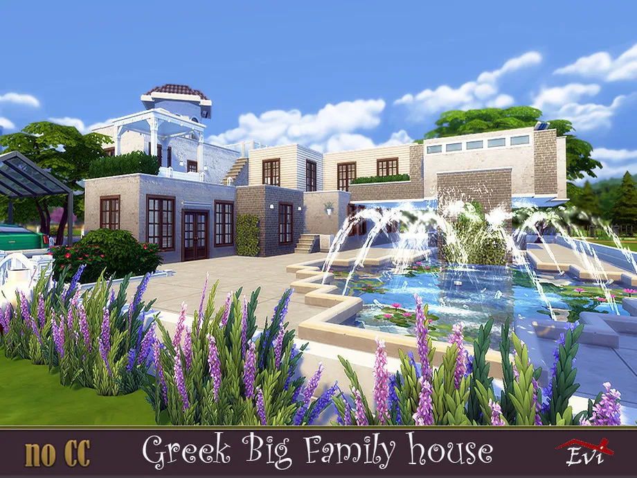 Greek Big Family Home