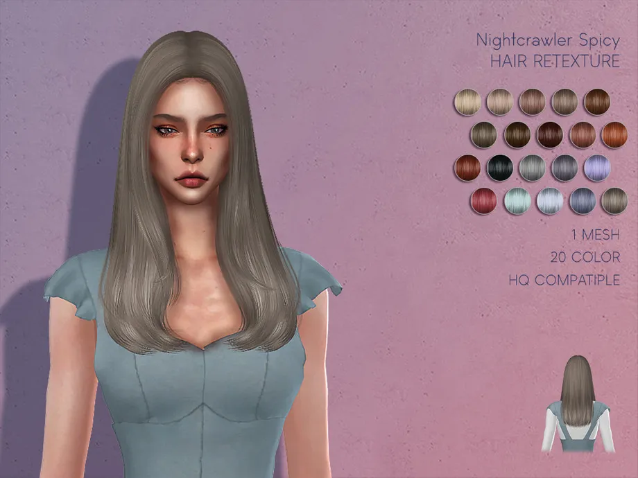 LMCS Nightcrawler Spicy Hair Retexture