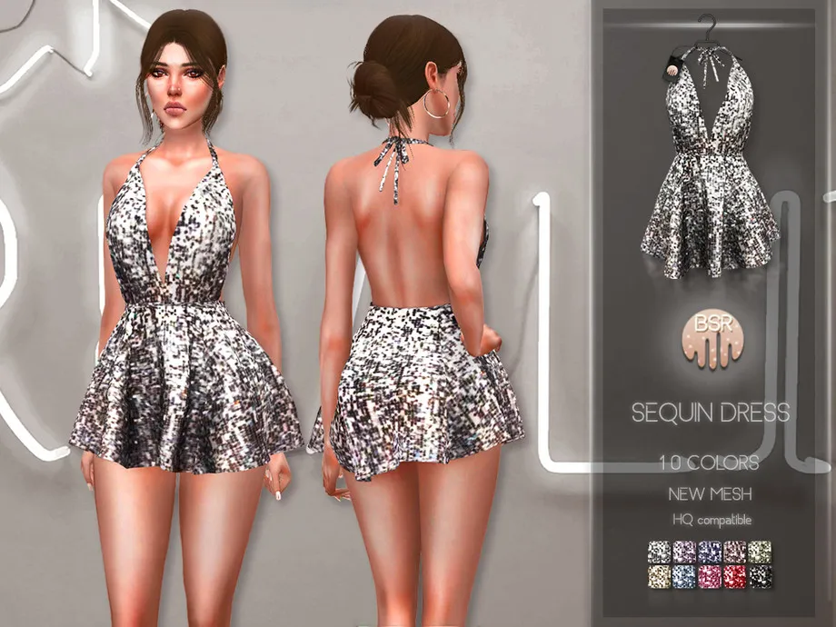 Sequin Dress BD224