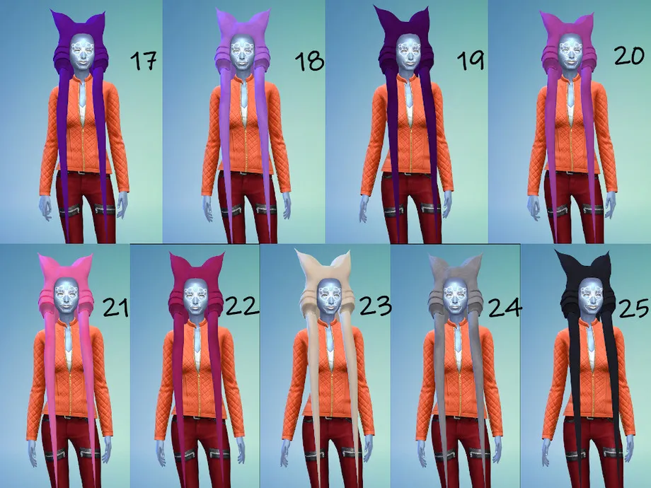 Elder Togruta Montrals (Hair) v2