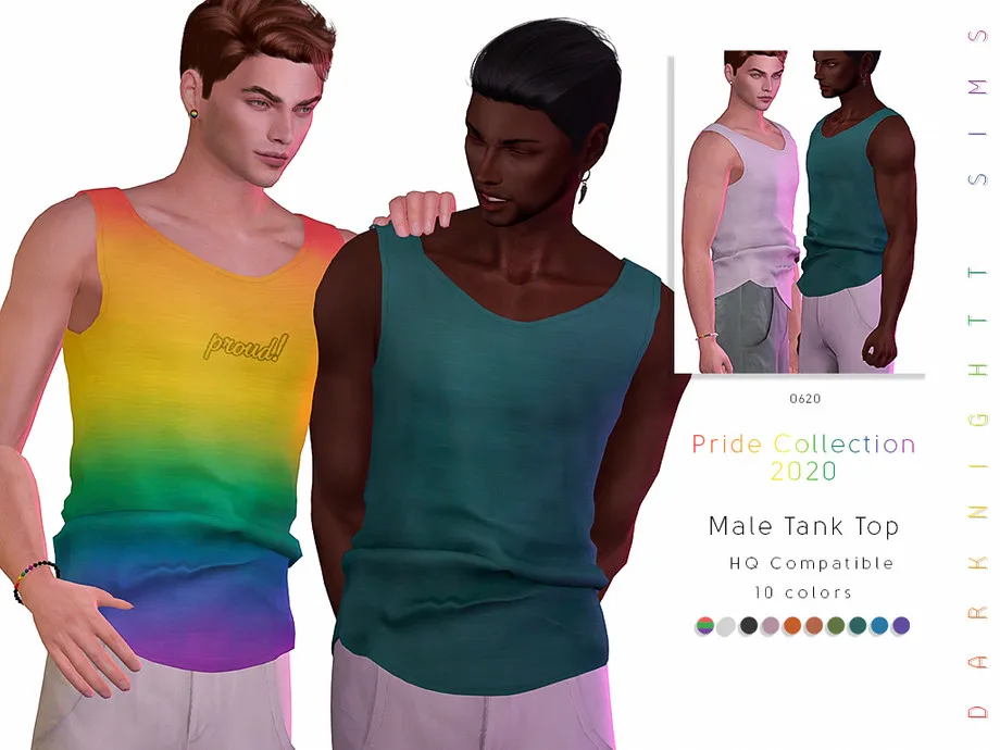 [Pride Collection 2020] Male Tank Top