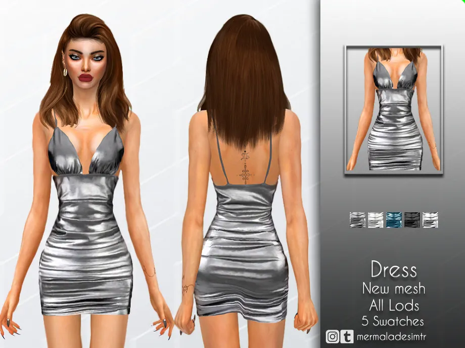 Metallic Dress
