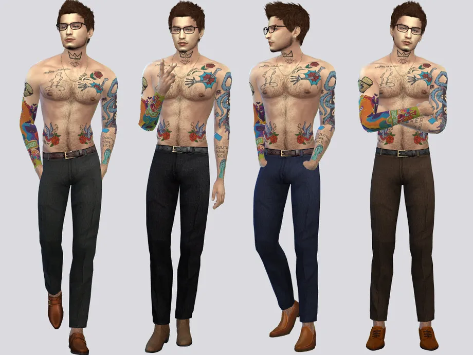 Tairon Formal Trouser (belted)