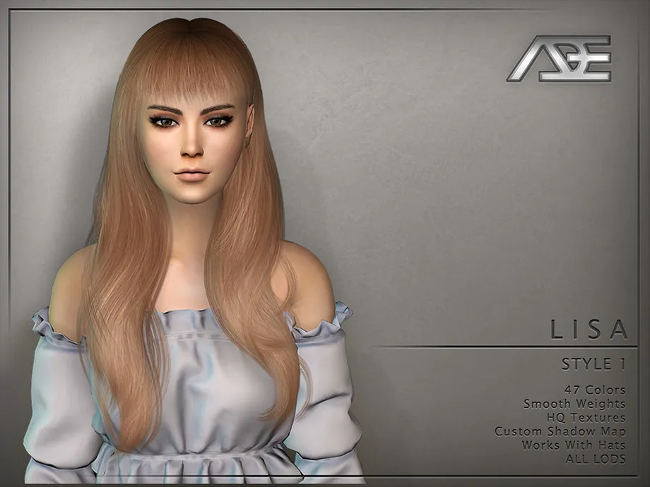 Ade - Lisa Style 1 (Hairstyle)