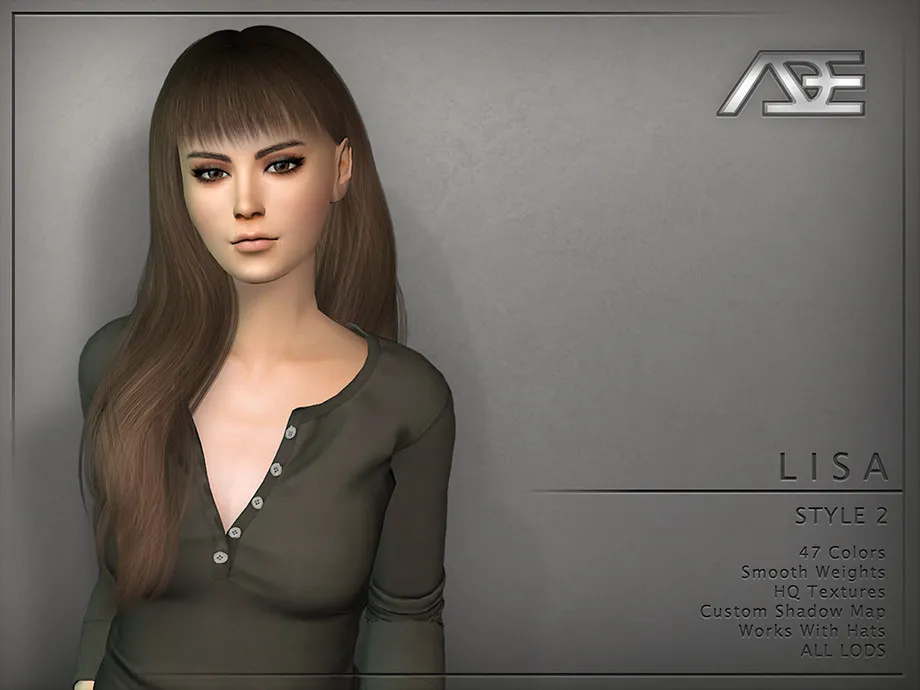 Ade - Lisa Style 2 (Hairstyle)