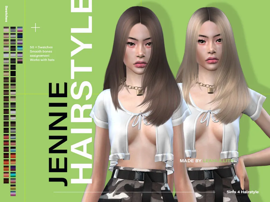 LeahLillith Jennie Hairstyle