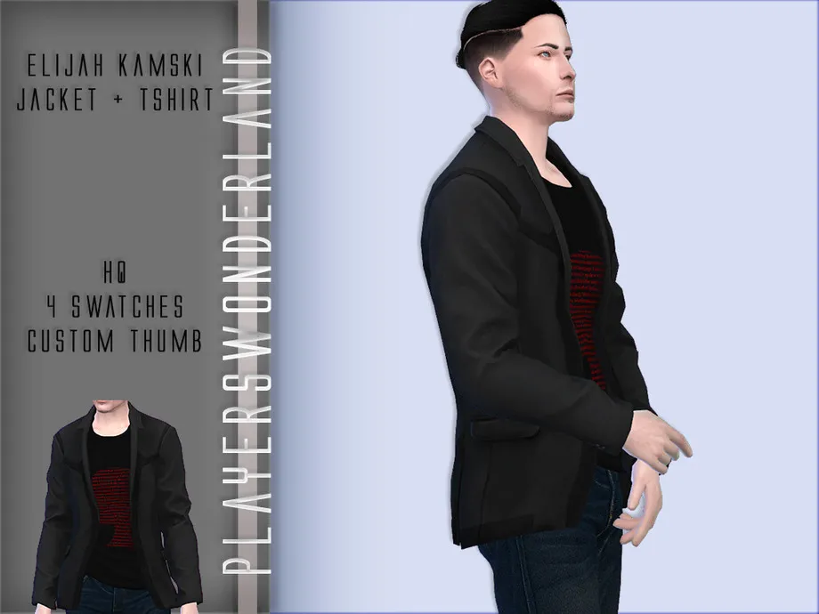 Elijah Kamski Jacket+Tshirt