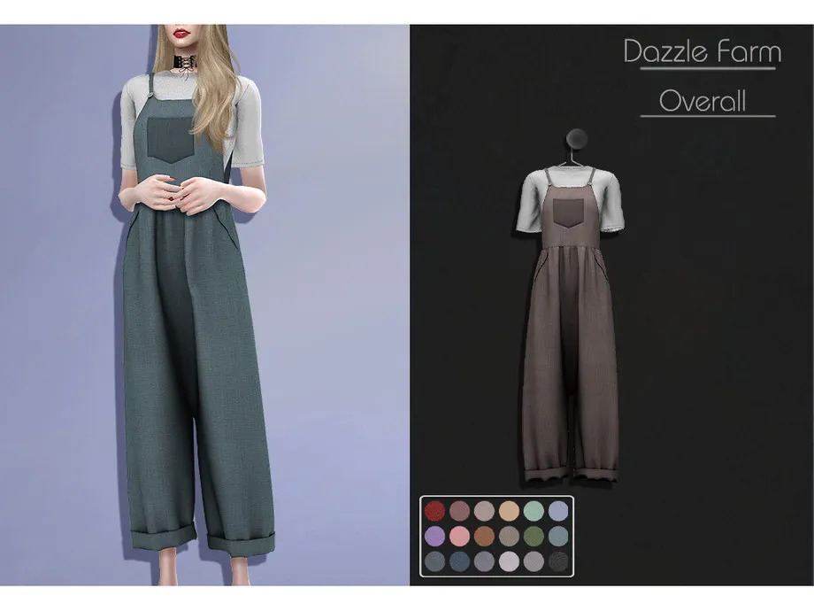 LMCS Dazzle Farm Overall