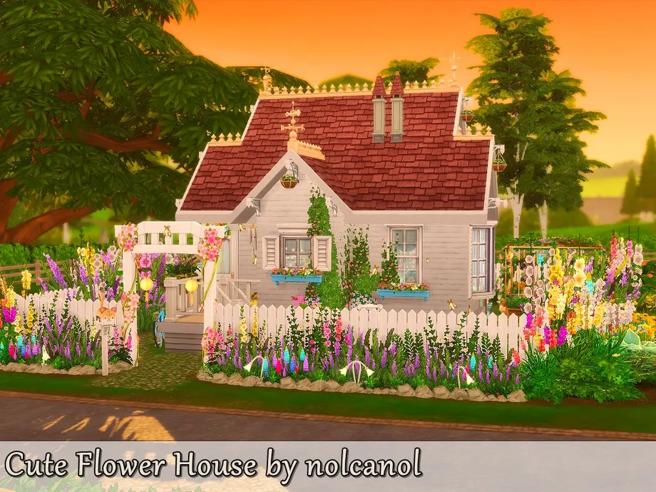Cute Flower House / No CC