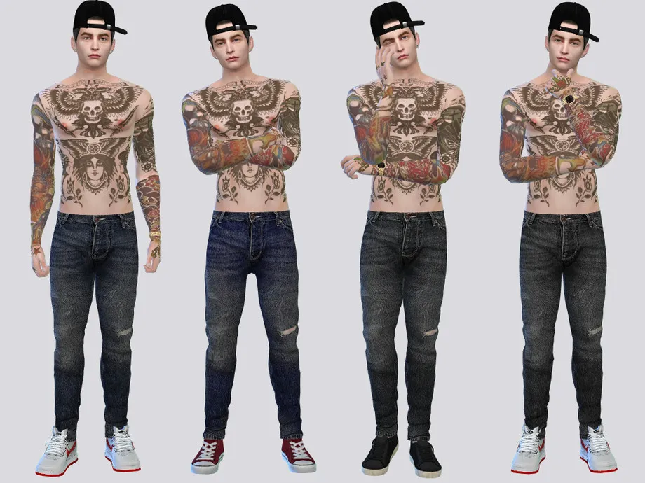 Garu Regular Denim Pants