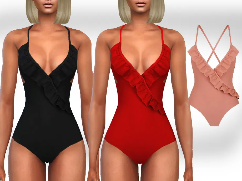 Ruffle Swimsuits