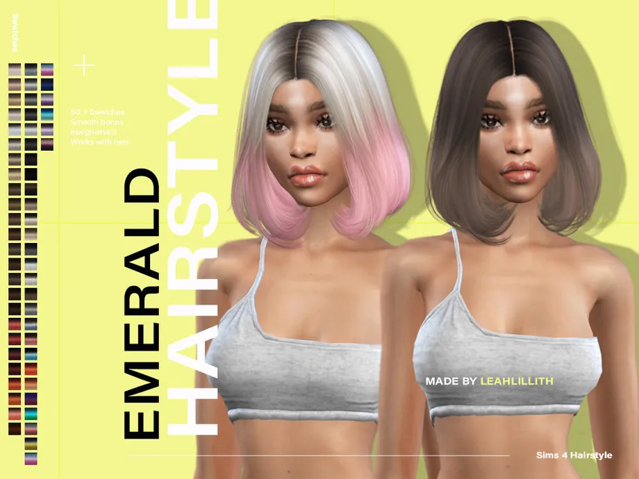 LeahLillith Emerald Hairstyle