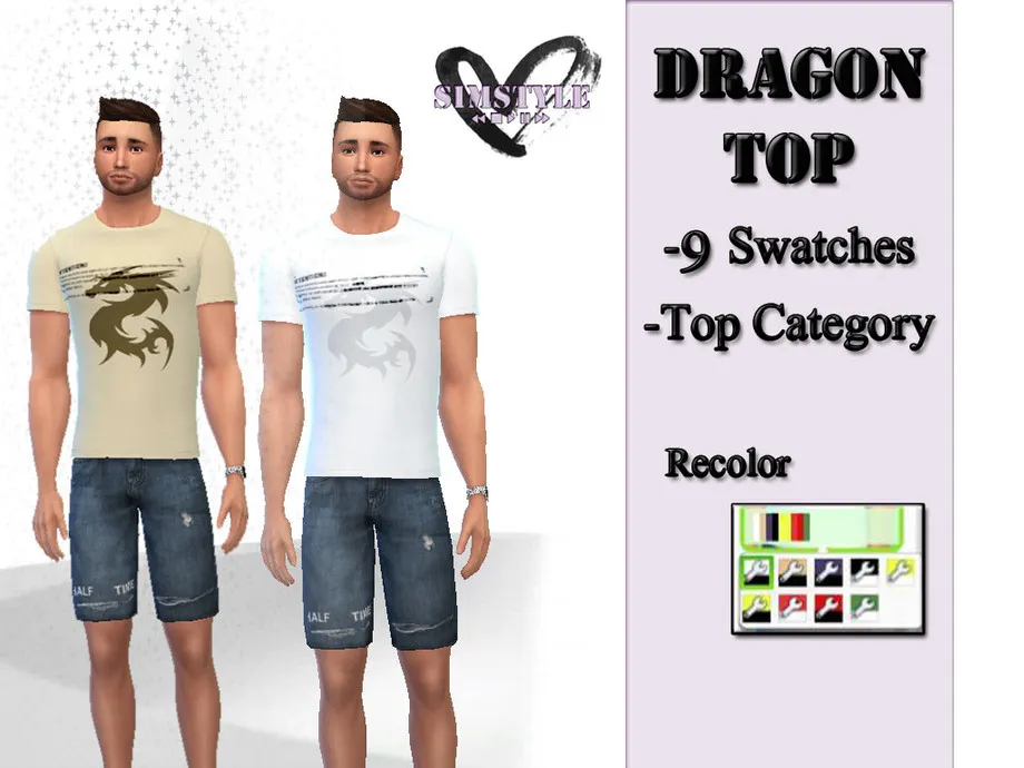 SimStyle Dragon Top