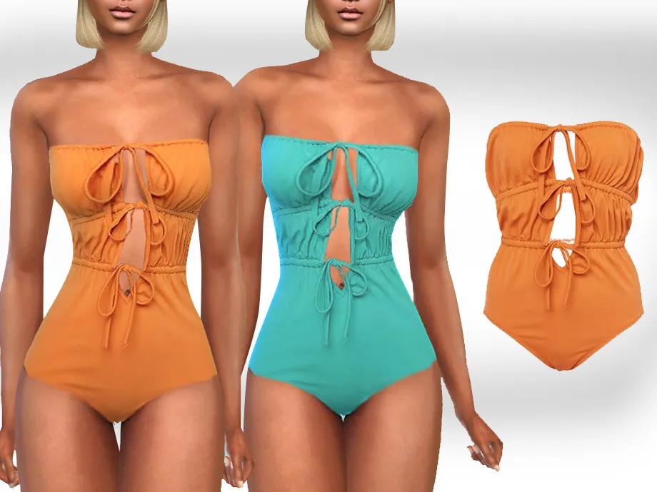 Female Front Tied Swimsuits