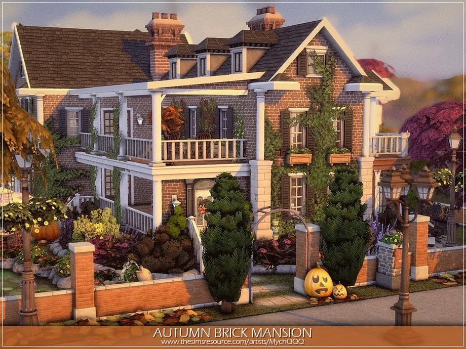 Autumn Brick Mansion