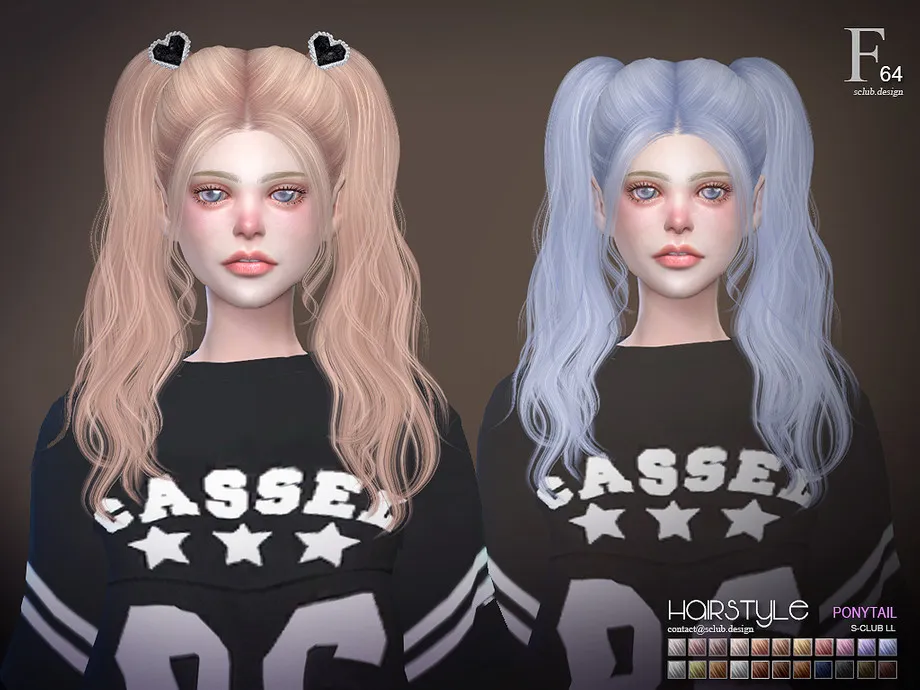 sclub_ts4_hair_n64_ ponytail update22102020