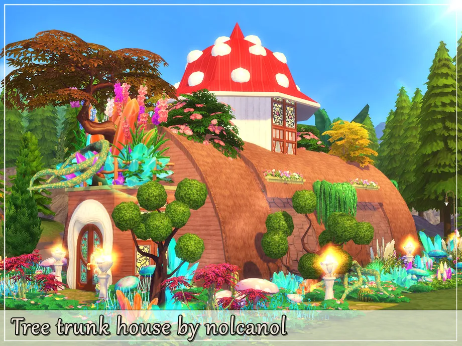 Tree trunk house / No CC