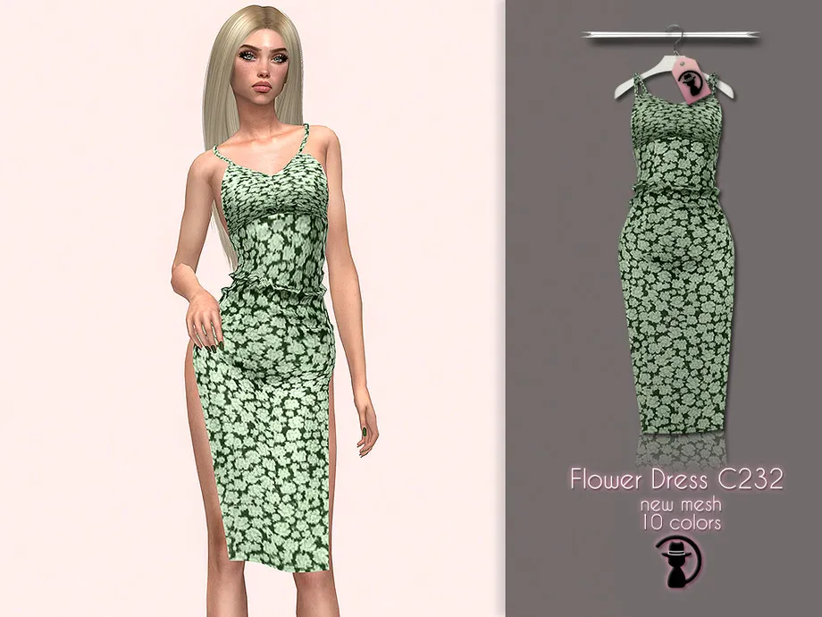 Flower Dress C232