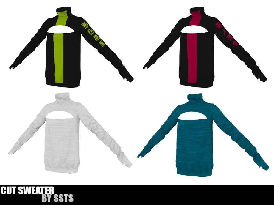 CUT SWEATER by SSTS
