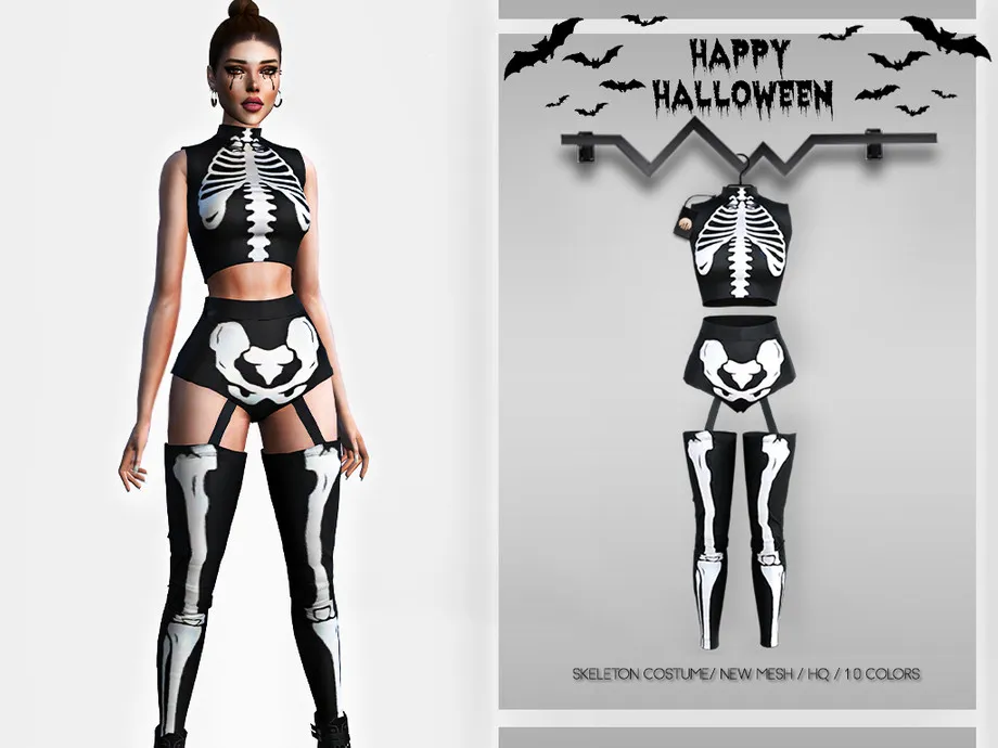 Skeleton Costume BD350