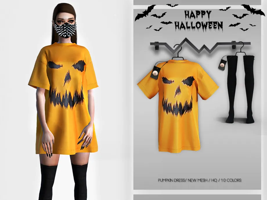 Pumpkin Dress BD351