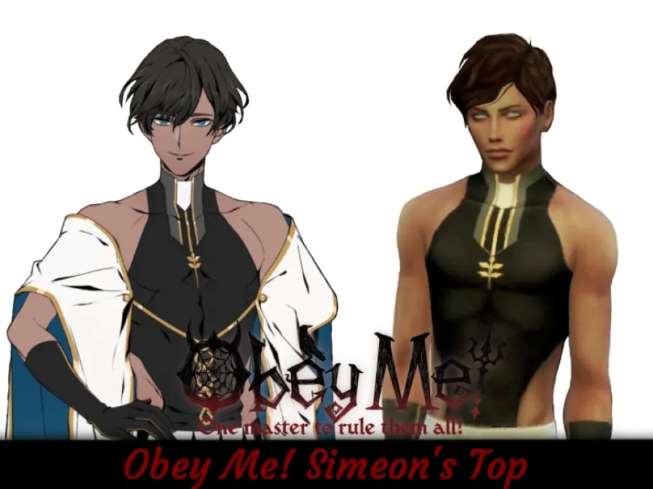 Obey Me! Simeon Top