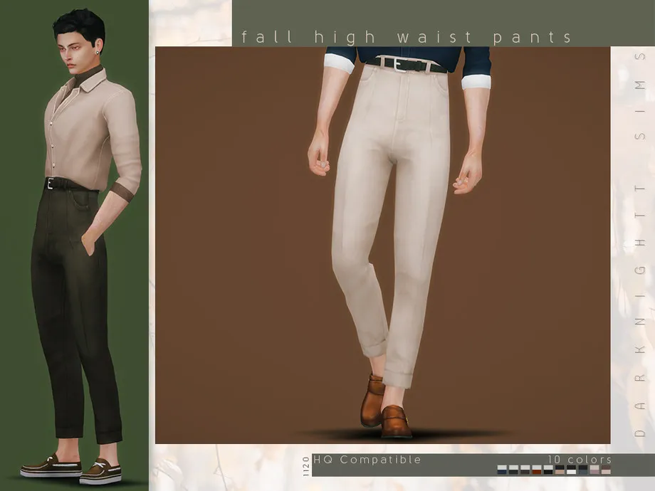 Fall Hight Waist Pants