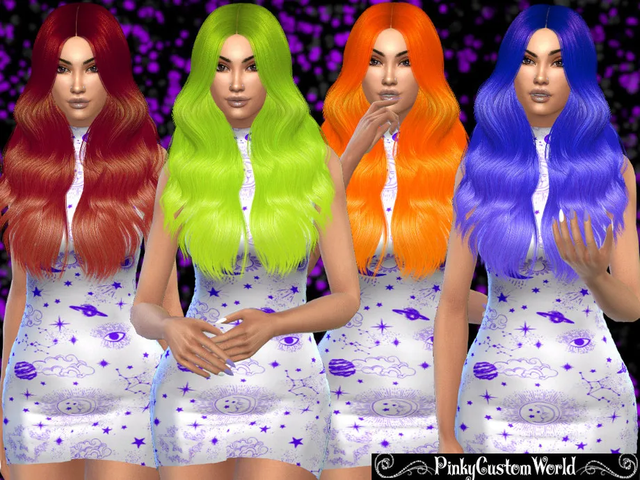 Retexture of Mari hair by LeahLillith